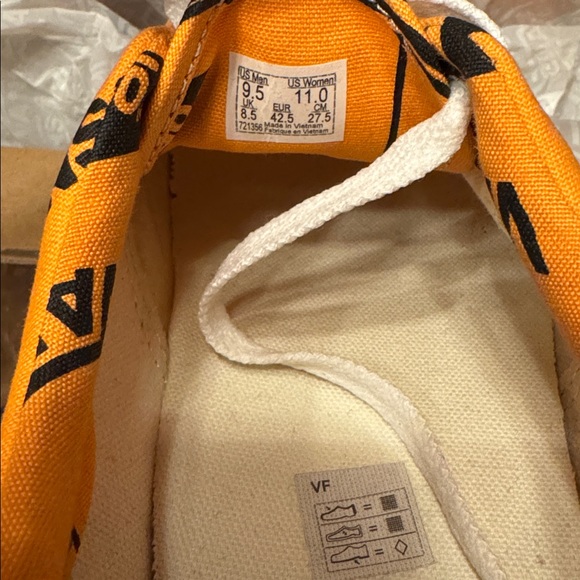 Vans Era Logo Mix shoes Tangerine Black - Picture 5 of 5